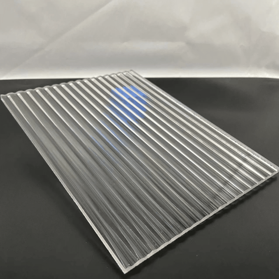 Fluted acrylic Sheets