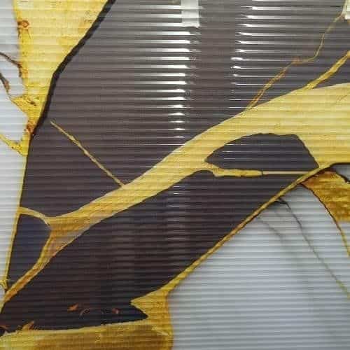Alabaster Fluted Sheet